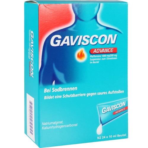 GAVISCON Advance Pfefferminz Suspension 240 ml PZN 02240777