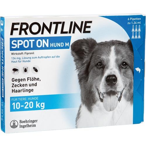 FRONTLINE Spot on 20 Lösung f.Hunde - Parasiten - Hunde - Für Ihr Tier easyApotheke