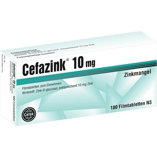 CEFAZINK 10 mg Filmtabletten* 100 St