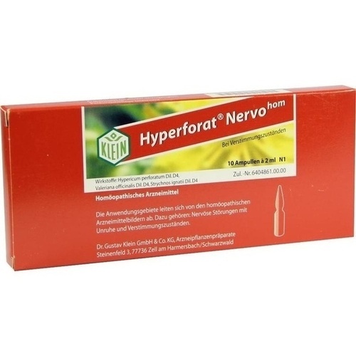 HYPERFORAT Nervohom Injektionslösung* 10x2 ml