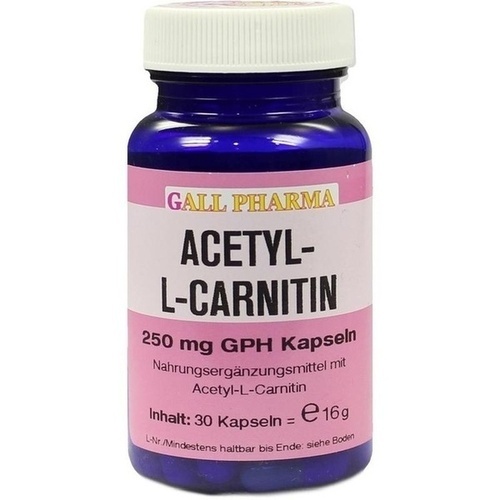 ACETYL-L-CARNITIN 250 mg Kapseln
