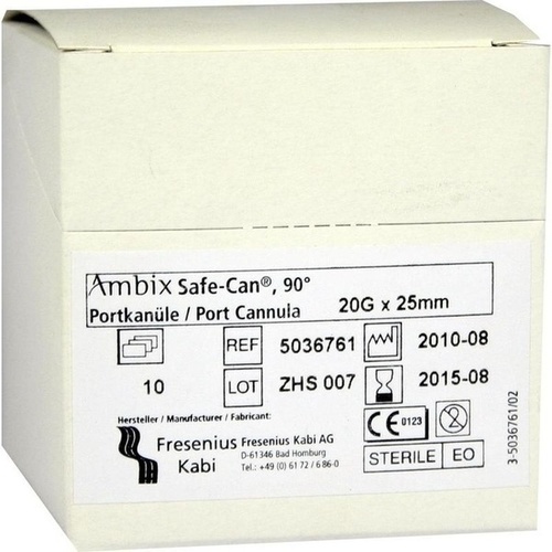 AMBIX Safe-Can Portpunkt.Kan.20 Gx25 mm gebogen