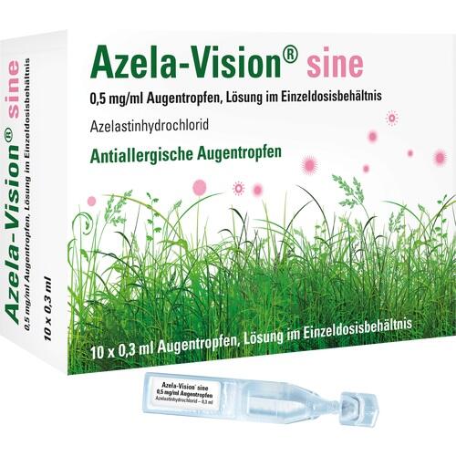 AZELA-Vision sine 0,5 mg/ml Augentr. i. Einzeldosis.* 10x0,3 ml