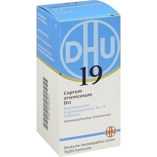 BIOCHEMIE DHU 19 Cuprum arsenicosum D 12 Tabletten* 200 St