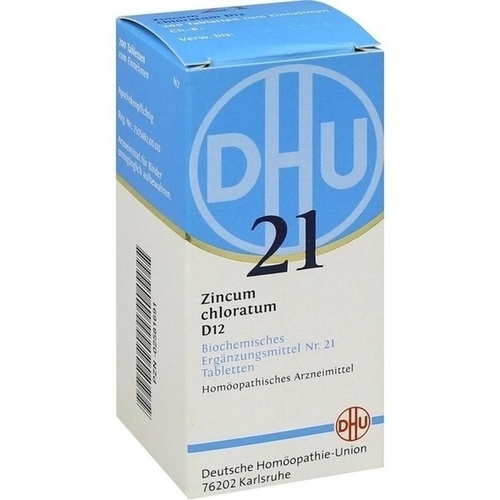 BIOCHEMIE DHU 21 Zincum chloratum D 12 Tabletten* 200 St