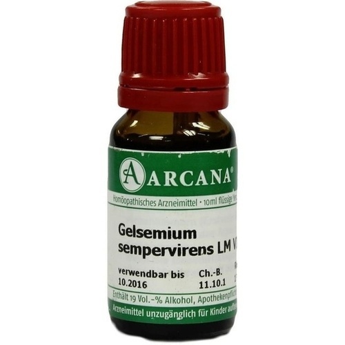 GELSEMIUM SEMPERVIRENS LM 6 Dilution* 10 ml
