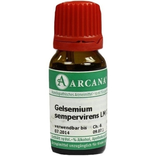 GELSEMIUM SEMPERVIRENS LM 12 Dilution* 10 ml