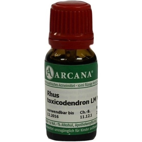 RHUS TOXICODENDRON LM 6 Dilution* 10 ml