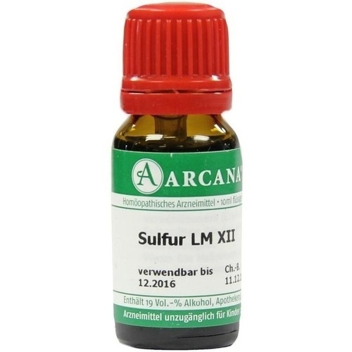 SULFUR LM 12 Dilution* 10 ml