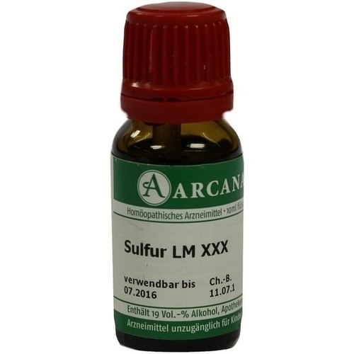 SULFUR LM 30 Dilution* 10 ml