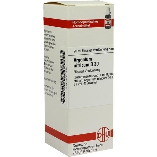 ARGENTUM NITRICUM D 30 Dilution* 20 ml