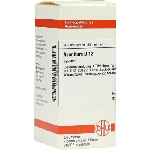 ACONITUM D 12 Tabletten* 80 St