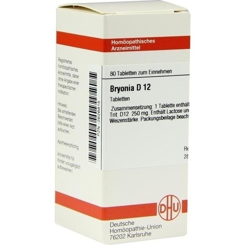 BRYONIA D 12 Tabletten* 80 St
