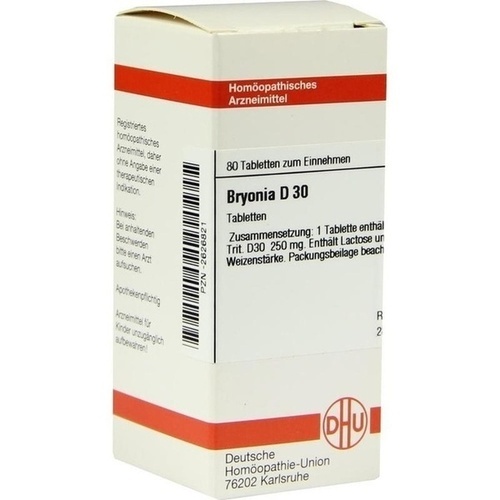 BRYONIA D 30 Tabletten* 80 St