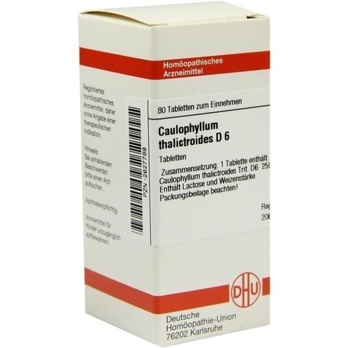 CAULOPHYLLUM THALICTROIDES D 6 Tabletten* 80 St