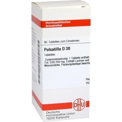 PULSATILLA D 30 Tabletten* 80 St