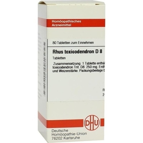 RHUS TOXICODENDRON D 8 Tabletten* 80 St