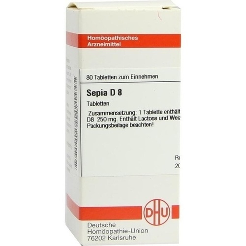 SEPIA D 8 Tabletten* 80 St