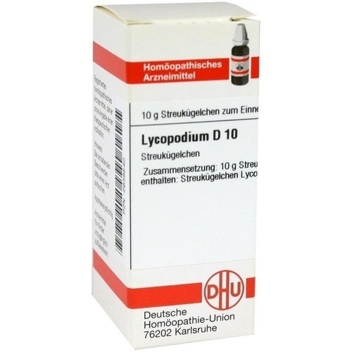 LYCOPODIUM D 10 Globuli* 10 g