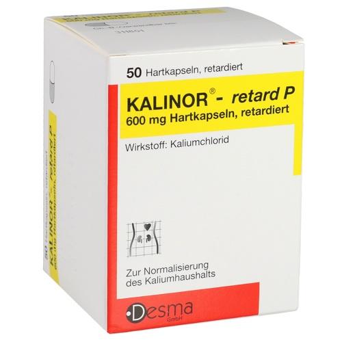 KALINOR retard P 600 mg Hartkapseln* 50 St