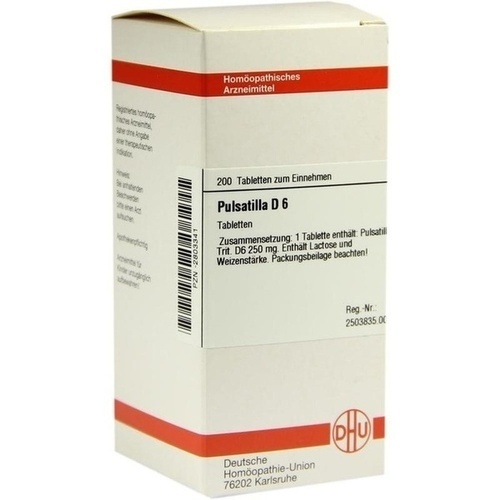 PULSATILLA D 6 Tabletten* 200 St