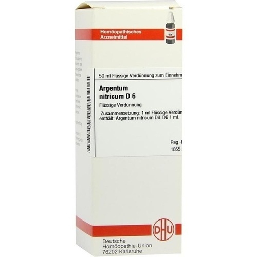 ARGENTUM NITRICUM D 6 Dilution* 50 ml