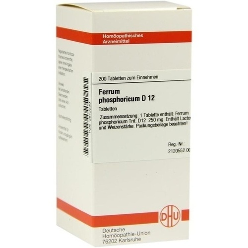 FERRUM PHOSPHORICUM D 12 Tabletten* 200 St