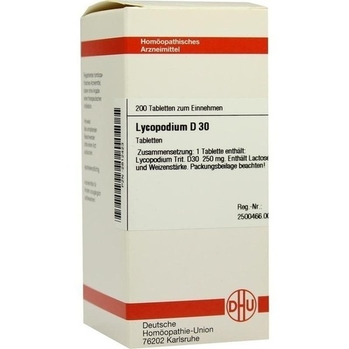 LYCOPODIUM D 30 Tabletten* 200 St