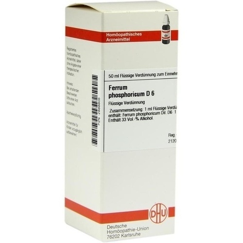 FERRUM PHOSPHORICUM D 6 Dilution* 50 ml