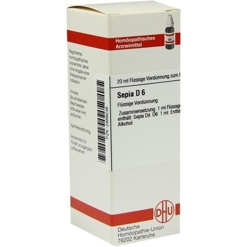 SEPIA D 6 Dilution* 20 ml