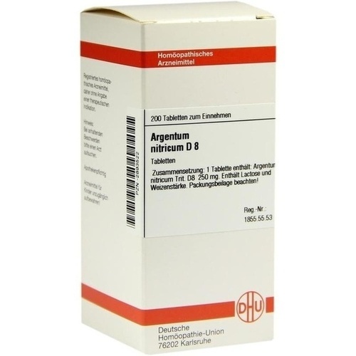 ARGENTUM NITRICUM D 8 Tabletten* 200 St