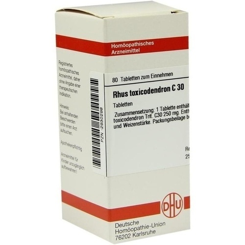 RHUS TOXICODENDRON C 30 Tabletten* 80 St