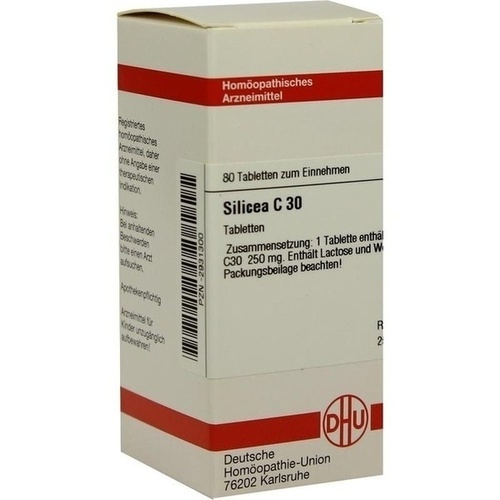 SILICEA C 30 Tabletten* 80 St