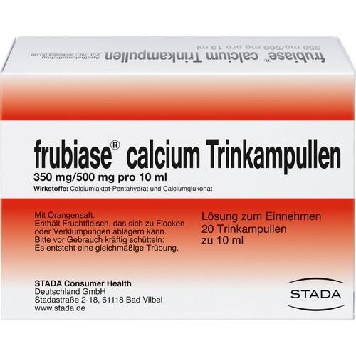 FRUBIASE CALCIUM T Trinkampullen* 20 St