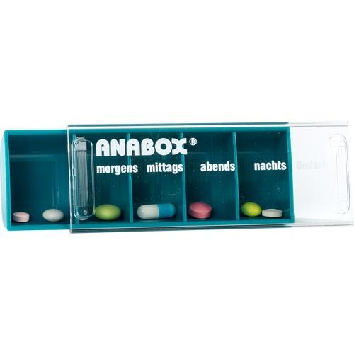 ANABOX Tagesbox türkis 1 St