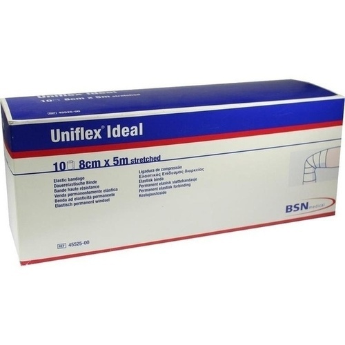 UNIFLEX ideal Binden 8 cmx5 m weiß lose