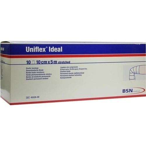 UNIFLEX ideal Binden 10 cmx5 m weiß lose 10 St