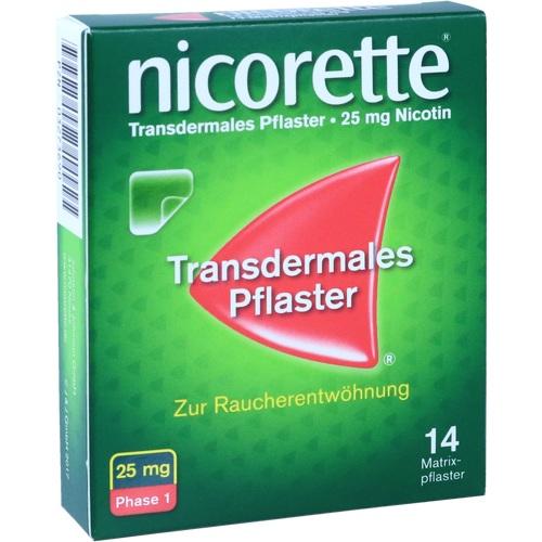 NICORETTE TX Pflaster 25 mg 14 St - besamex