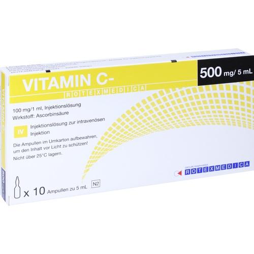 Heb geleerd Respectvol Redding VITAMIN C ROTEXMEDICA Injektionslösung 10X5 ml - Vitamins & minerals -  Wellness - arzneiprivat