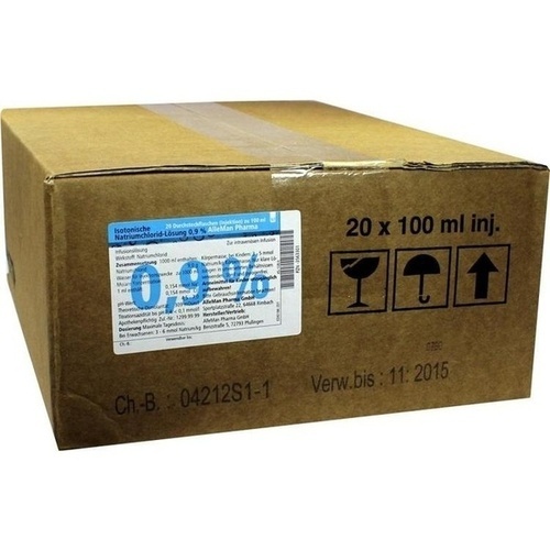 ISOTONISCHE NaCl 0,9% DELTAM.Injektion Glasfl.