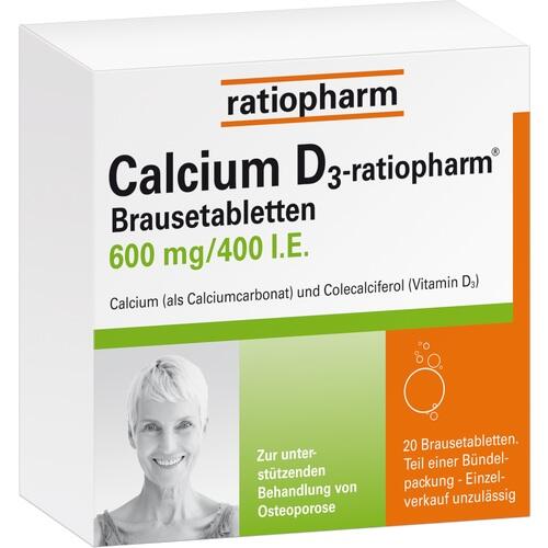 CALCIUM D3-ratiopharm Brausetabletten* 100 St