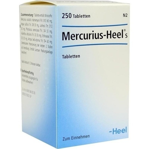 MERCURIUS HEEL S Tabletten* 250 St