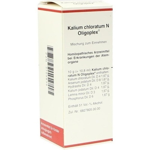 KALIUM CHLORATUM N Oligoplex Liquidum* 50 ml