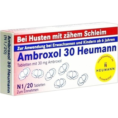 AMBROXOL 30 Heumann Tabletten, 20 St - günstig bei.