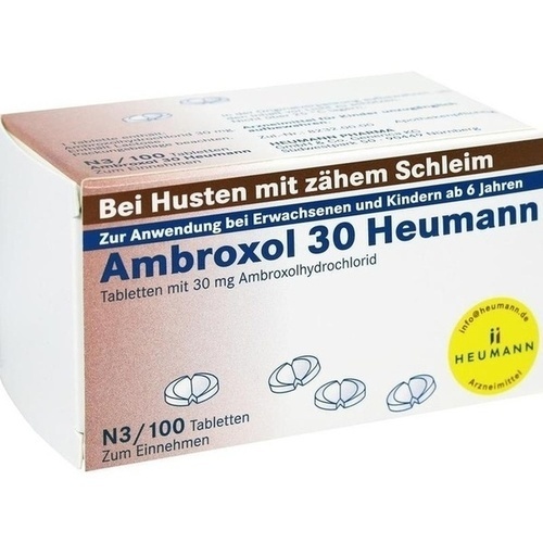 AMBROXOL 30 Heumann Tabletten* 100 St