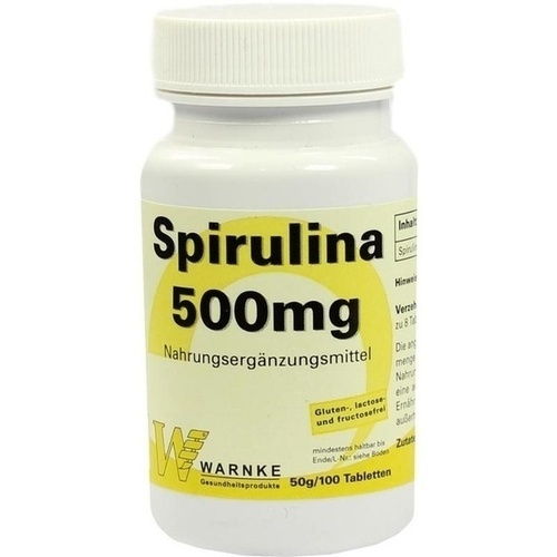 SPIRULINA 500 Tabletten 100 St  