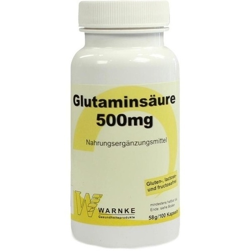 GLUTAMINSÄURE 500 mg Kapseln 100 St  