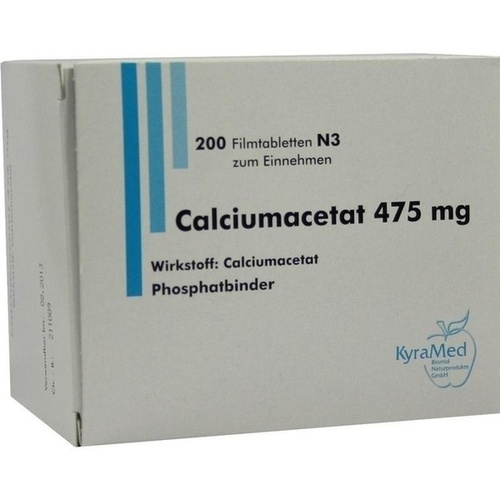 CALCIUMACETAT 475 mg Filmtabletten