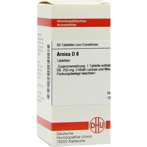 ARNICA D 8 Tabletten 80 St PZN 04205153 besamex.de