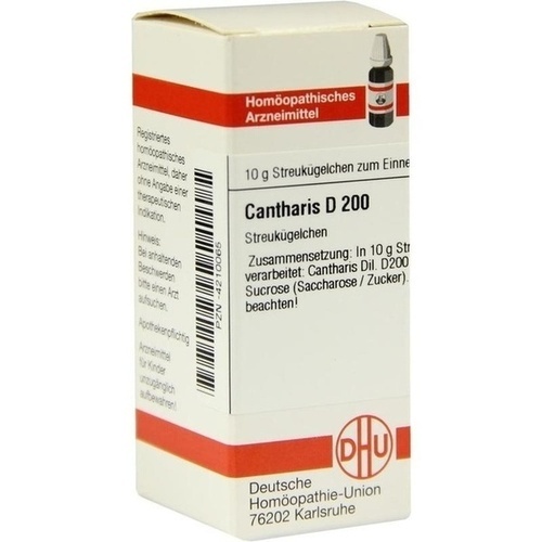 CANTHARIS D 200 Globuli* 10 g